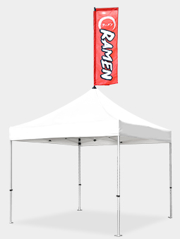 Canopy Tent Banners and Flags