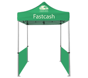 custom tents with logo
