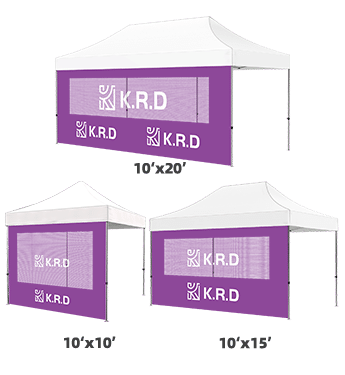 Enclosure Sidewall Kit with Roller Up Polyester Window