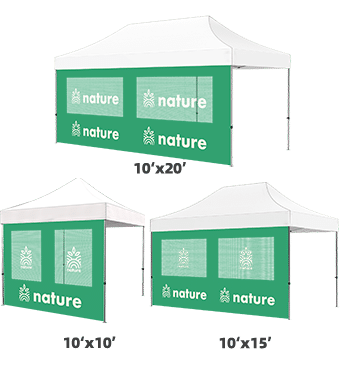Pop-Up Tent Sidewall with Mesh Window