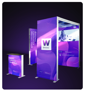 SEG Modular Lightbox Display Kit for trade show