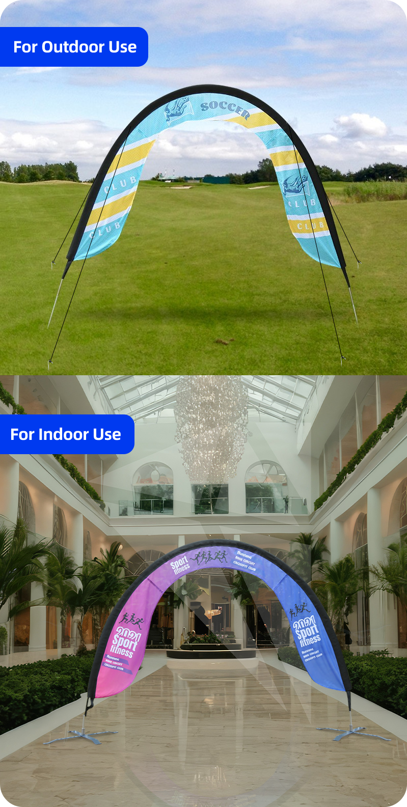 Round Arch Trade Show Booths