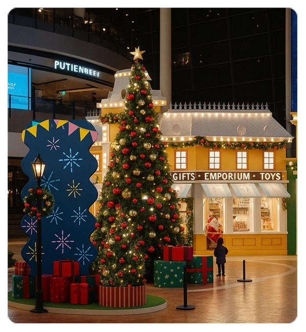 Trade Show Pop Up Tower with Portable Aluminum Tubes