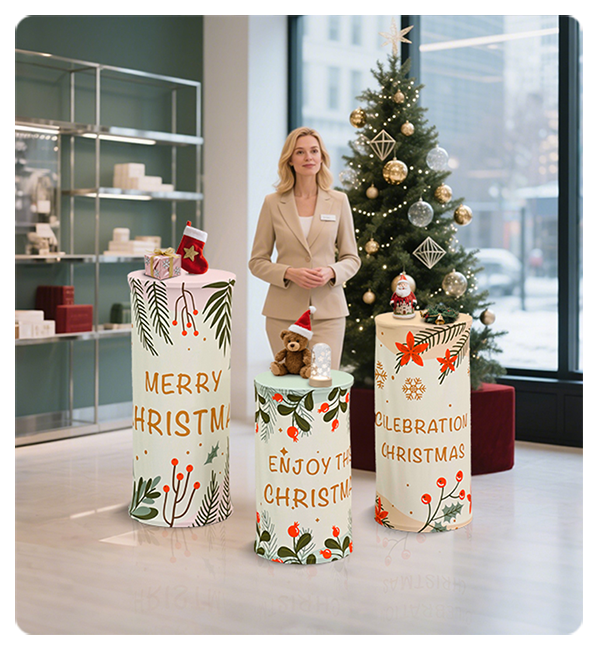 Trade Show Pop Up Tower with Portable Aluminum Tubes