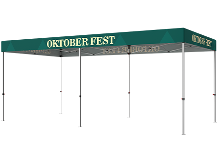 Pop Up Printed Canopy Folding Gazebo Tent