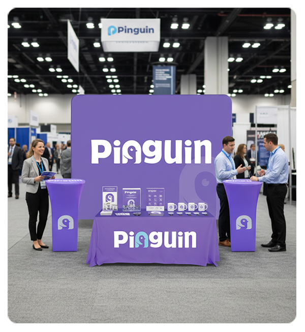 Trade Show Pop Up Tower with Portable Aluminum Tubes