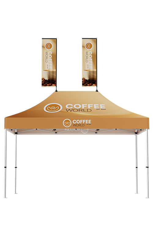 Hexagonal Ceiling Sign