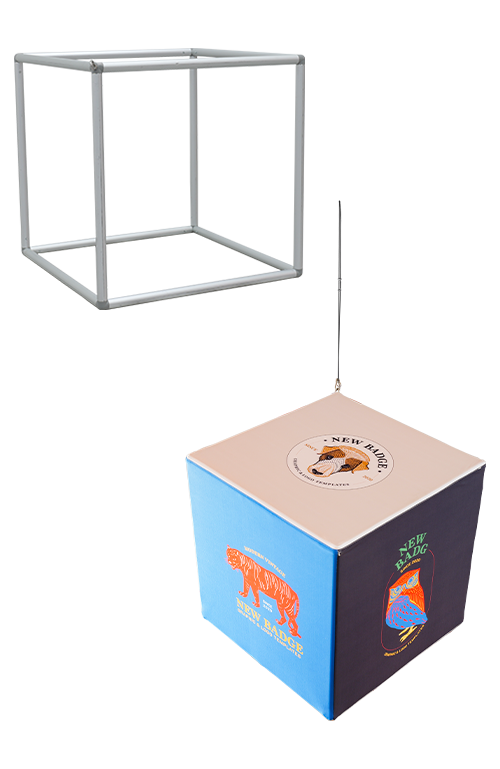 Hexagonal Ceiling Sign